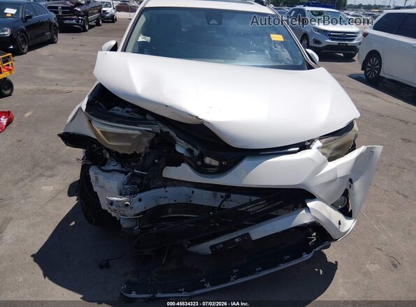 2T3DFREV3HW664700 2017 TOYOTA RAV4 White Widok zestawu wskaźników