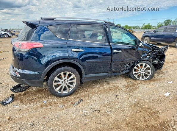 2T3DFREV3HW693002 2017 TOYOTA RAV4 Black Задня права чверть