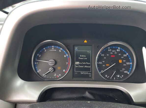 2T3DFREV4GW472166 2016 TOYOTA RAV4 Silver Widok zestawu wskaźników