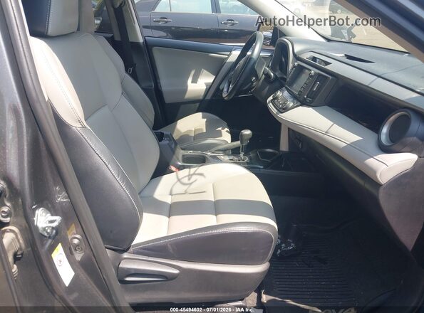 2T3DFREV5HW562718 2017 TOYOTA RAV4 Gray Front interior view