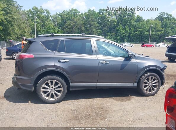 2T3DFREV5HW562718 2017 TOYOTA RAV4 Gray Rear interior view