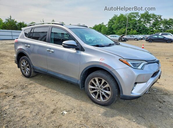 2T3DFREV5HW588543 2017 TOYOTA RAV4 Серебряный Передняя правая четверть