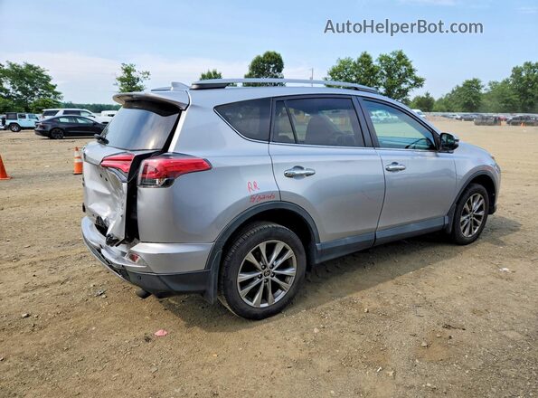 2T3DFREV5HW588543 2017 TOYOTA RAV4 Серебряный Задняя правая четверть