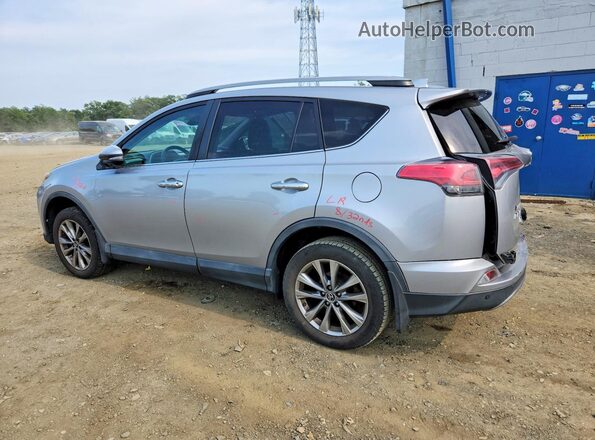 2T3DFREV5HW588543 2017 TOYOTA RAV4 Серебряный Задняя левая четверть