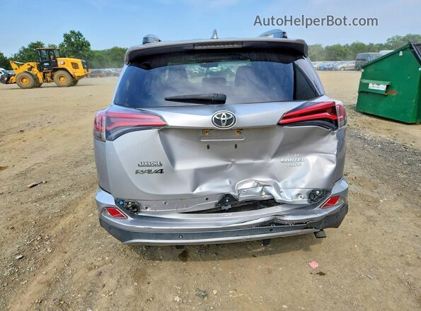2T3DFREV5HW588543 2017 TOYOTA RAV4 Серебряный Вид сзади
