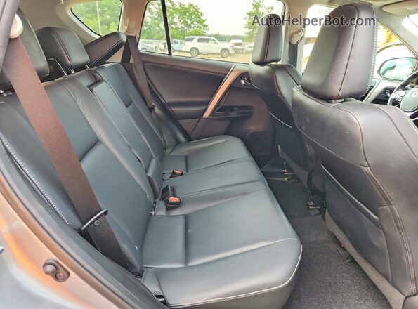 2T3DFREV5HW588543 2017 TOYOTA RAV4 Серебряный Вид задней части салона