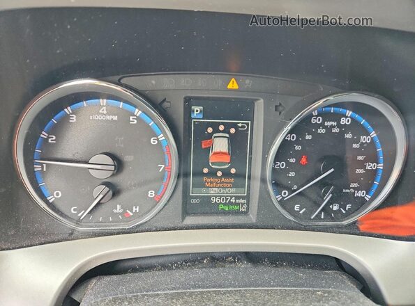 2T3DFREV5HW588543 2017 TOYOTA RAV4 Серебряный Вид щитка приборов