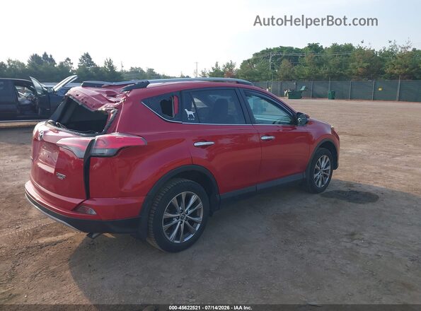 2T3DFREV5HW621492 2017 TOYOTA RAV4 Red უკანა მარჯვენა