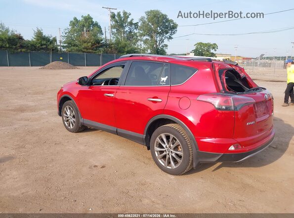 2T3DFREV5HW621492 2017 TOYOTA RAV4 Red უკანა მარცხენა