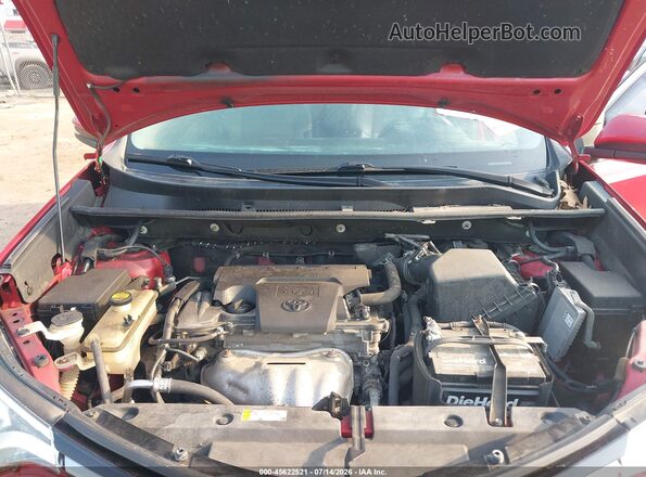 2T3DFREV5HW621492 2017 TOYOTA RAV4 Red უკანა ხედი