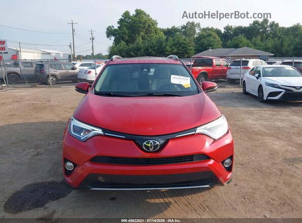 2T3DFREV5HW621492 2017 TOYOTA RAV4 Red უკანა სალონის ხედი