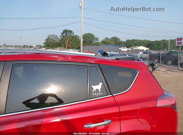 2T3DFREV5HW621492 2017 TOYOTA RAV4 Red წინა ხედი