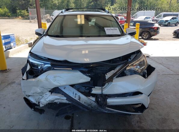 2T3DFREV5HW691218 2017 TOYOTA RAV4 White Սարքավորումների վահանակի տեսք