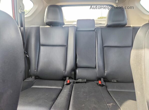 2T3DFREV5JW793107 2018 TOYOTA RAV4 Burgundy Հետևի նստատեղերի տեսք