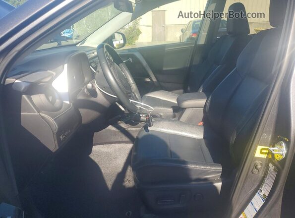 2T3DFREV6GW511520 2016 TOYOTA RAV4 Gray Front interior view