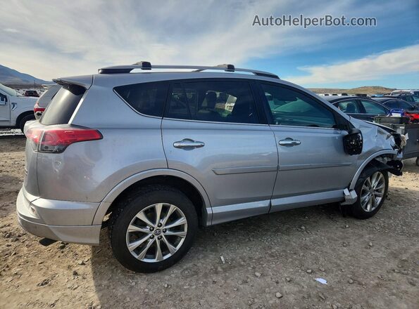 2T3DFREV6HW579687 2017 TOYOTA RAV4 Silver Задня права чверть