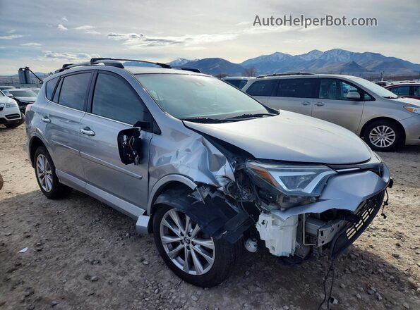 2T3DFREV6HW579687 2017 TOYOTA RAV4 Silver Передня права чверть