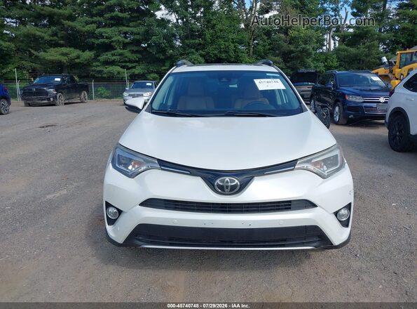 2T3DFREV7HW553910 2017 TOYOTA RAV4 White Սարքավորումների վահանակի տեսք