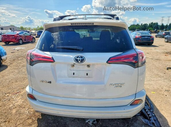 2T3DFREV7HW561800 2017 TOYOTA RAV4 Белый Вид сзади