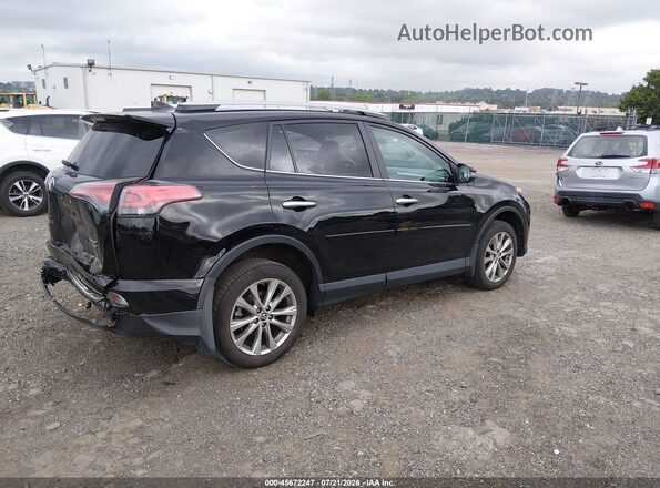 2T3DFREV7JW707974 2018 TOYOTA RAV4 Black Задня права чверть