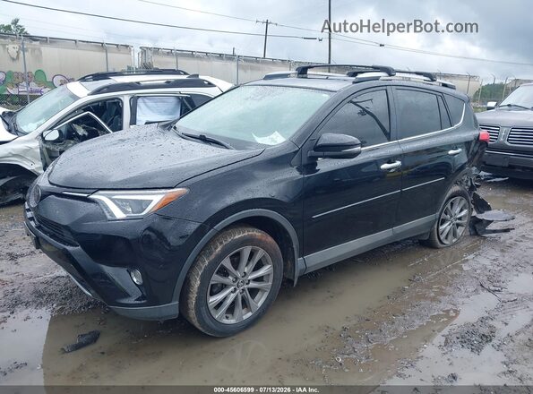 2T3DFREV7JW836250 2018 TOYOTA RAV4 Black Vista tres cuartos delantera izquierda