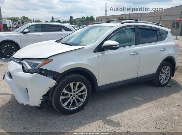 2T3DFREV8HW687423 2017 TOYOTA RAV4 White Przód lewy