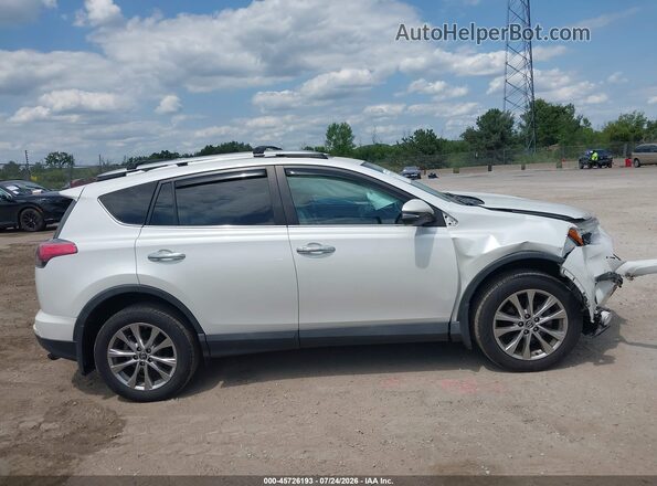 2T3DFREV8HW687423 2017 TOYOTA RAV4 White Widok wnętrza 360 stopni
