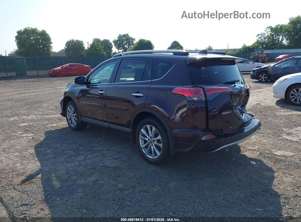 2T3DFREV9GW522978 2016 TOYOTA RAV4 Burgundy Rear left