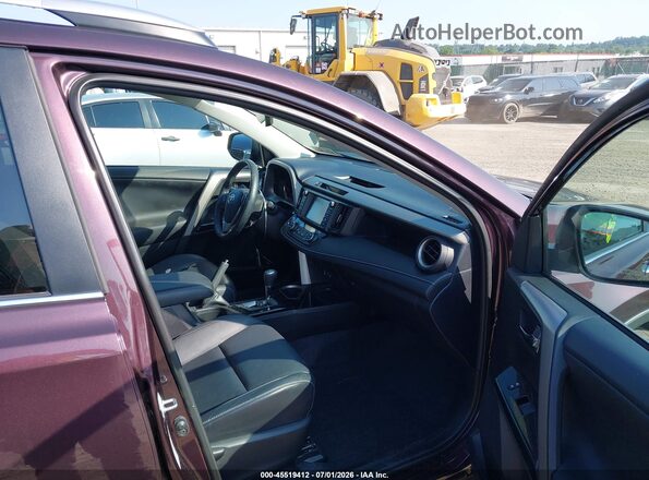 2T3DFREV9GW522978 2016 TOYOTA RAV4 Burgundy Front interior view