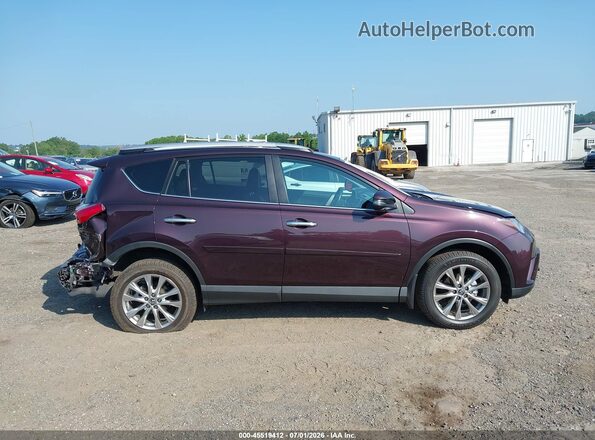 2T3DFREV9GW522978 2016 TOYOTA RAV4 Burgundy Rear interior view