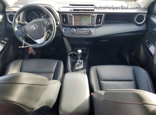 2T3DFREV9JW734190 2018 TOYOTA RAV4 Silver წინა პანელის ხედი