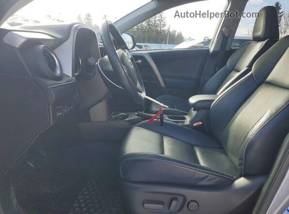 2T3DFREV9JW734190 2018 TOYOTA RAV4 Silver წინა სალონის ხედი