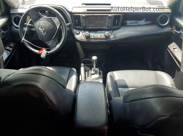 2T3DFREVXHW629913 2017 TOYOTA RAV4 Black Առջևի վահանակի տեսք