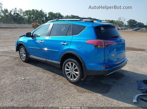 2T3DFREVXJW802643 2018 TOYOTA RAV4 Blue Trasero izquierdo