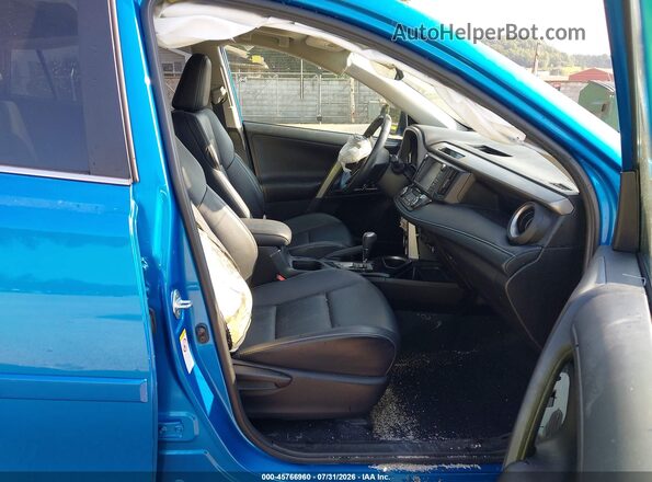 2T3DFREVXJW802643 2018 TOYOTA RAV4 Blue Vista interior delantera
