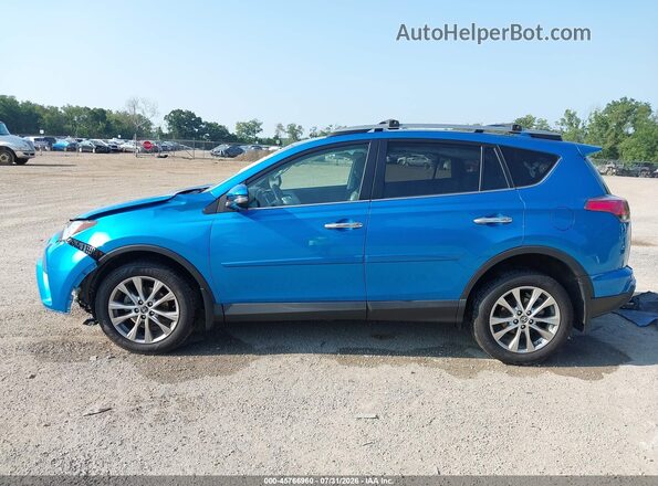 2T3DFREVXJW802643 2018 TOYOTA RAV4 Blue 