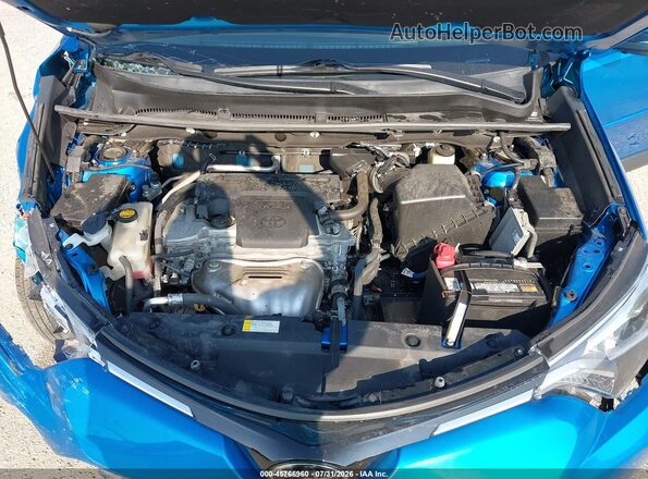 2T3DFREVXJW802643 2018 TOYOTA RAV4 Blue Vista trasera