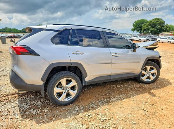 2T3DWRFV0LW067642 2020 TOYOTA RAV4 Silver Задня права чверть