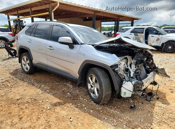 2T3DWRFV0LW067642 2020 TOYOTA RAV4 Silver Передня права чверть