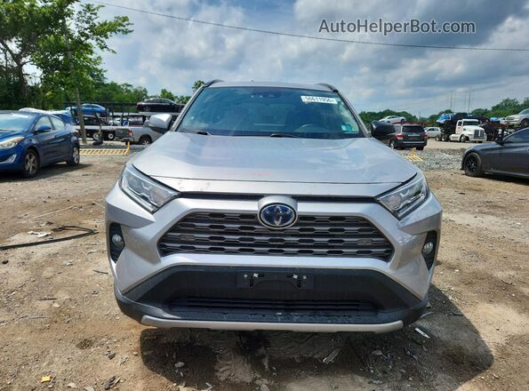 2T3DWRFV0LW070797 2020 TOYOTA RAV4 Silver წინა ხედი