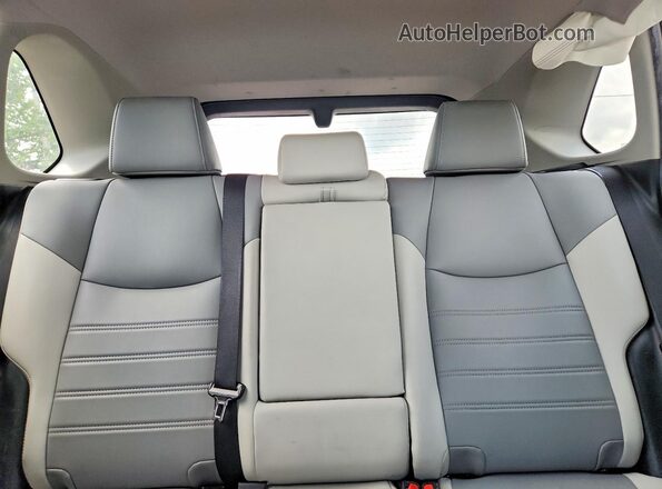 2T3DWRFV0LW070797 2020 TOYOTA RAV4 Silver უკანა სავარძლების ხედი