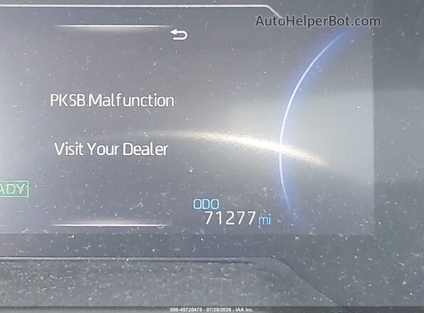2T3DWRFV1KW029688 2019 TOYOTA RAV4 HYBRID Gray 