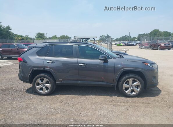 2T3DWRFV1KW029688 2019 TOYOTA RAV4 HYBRID Gray Սալոնի 360 աստիճան տեսք
