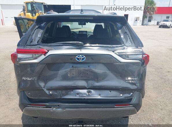 2T3DWRFV1KW029688 2019 TOYOTA RAV4 HYBRID Gray Դիմացի տեսք