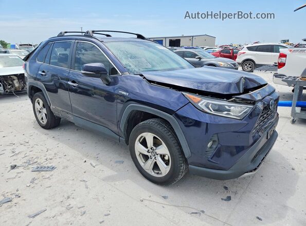 2T3DWRFV1LW070386 2020 TOYOTA RAV4 Blue Delantero derecho
