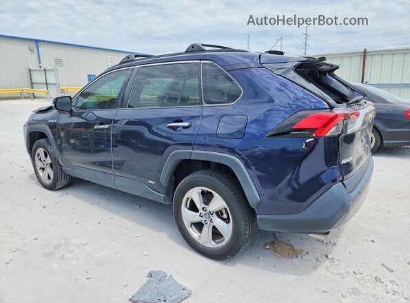 2T3DWRFV1LW070386 2020 TOYOTA RAV4 Blue Trasero izquierdo