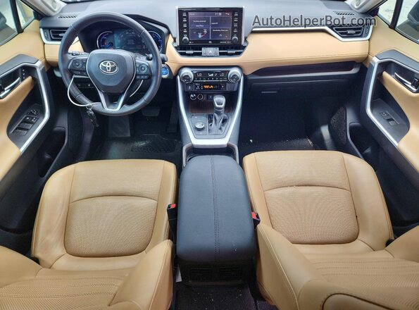 2T3DWRFV1LW070386 2020 TOYOTA RAV4 Blue Vista del salpicadero