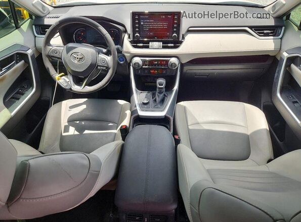 2T3DWRFV1LW070517 2020 TOYOTA RAV4 White წინა პანელის ხედი