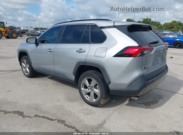 2T3DWRFV3LW075377 2020 TOYOTA RAV4 HYBRID Silver Задня ліва чверть