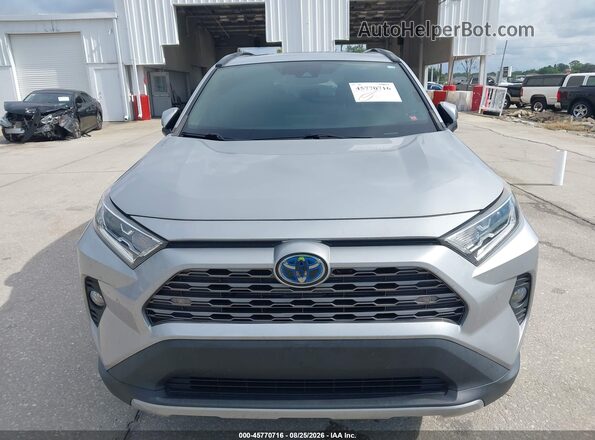 2T3DWRFV3LW075377 2020 TOYOTA RAV4 HYBRID Silver Панорамний вид салону 360°